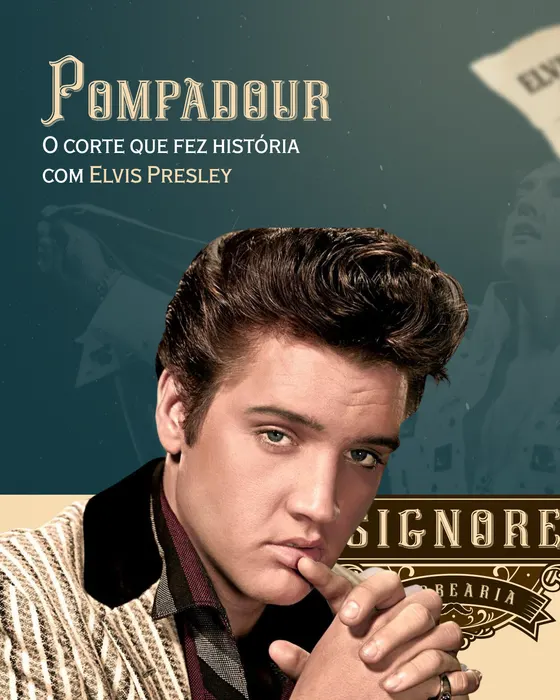 Peça de social media produzida pela Domos para Barbearia Signore