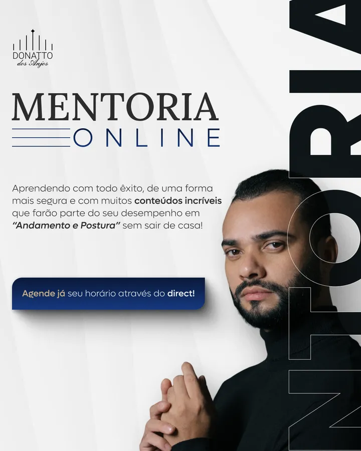 Capa dos trabalhos da Domos para Donatto dos Anjos