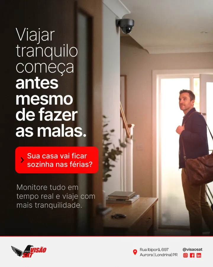 Capa dos trabalhos da Domos para Visão Sat