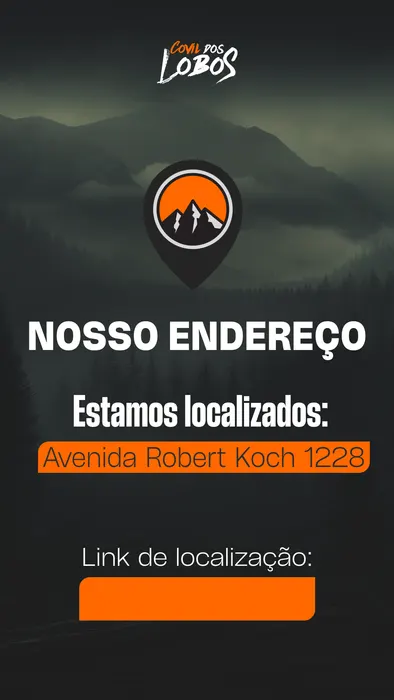 Peça de social media produzida pela Domos para Covil dos Lobos