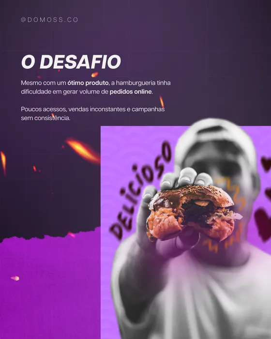 Peça de social media produzida pela Domos para Domos Company