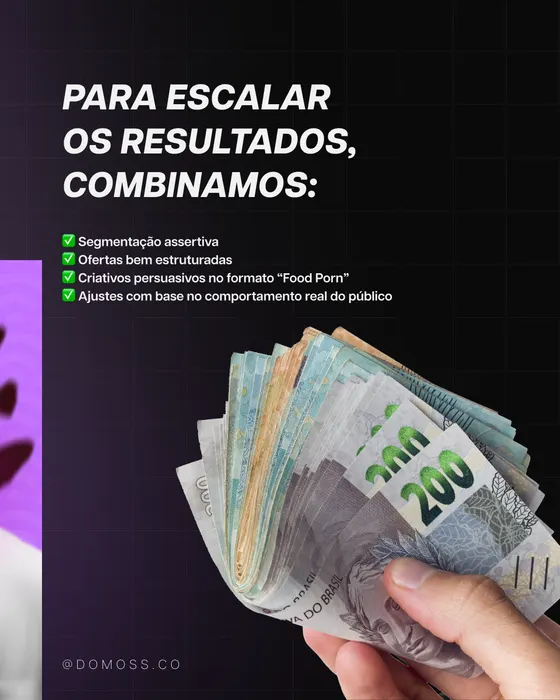Peça de social media produzida pela Domos para Domos Company