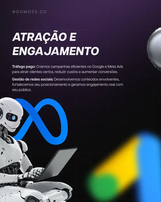 Peça de social media produzida pela Domos para Domos Company