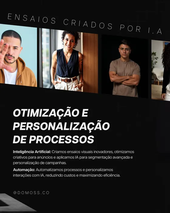 Peça de social media produzida pela Domos para Domos Company