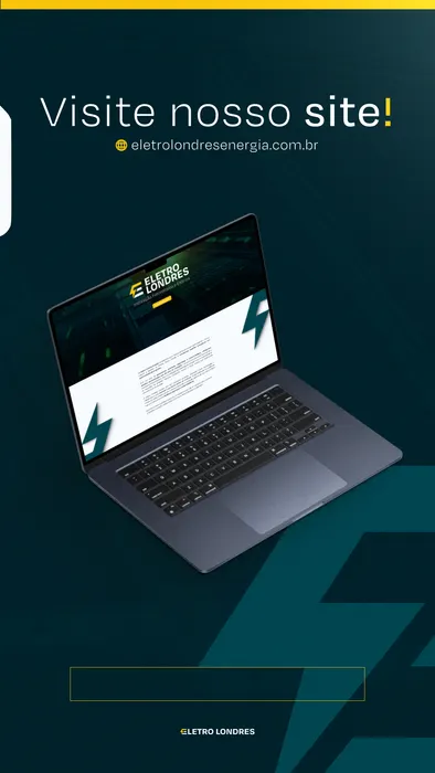 Peça de social media produzida pela Domos para Eletro Londres