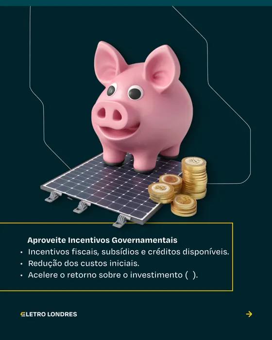 Peça de social media produzida pela Domos para Eletro Londres