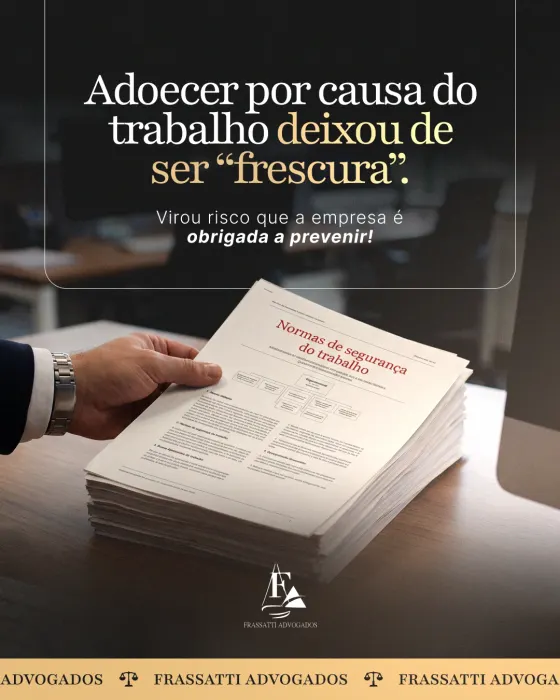 Peça de social media produzida pela Domos para Frassatti Advogados