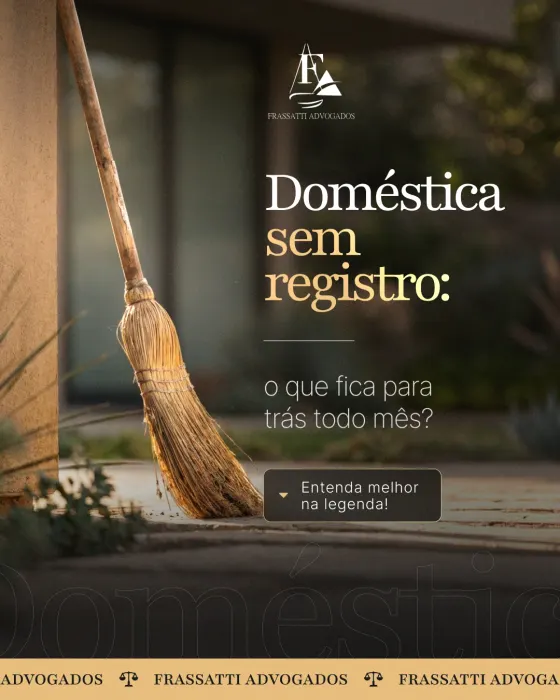 Peça de social media produzida pela Domos para Frassatti Advogados