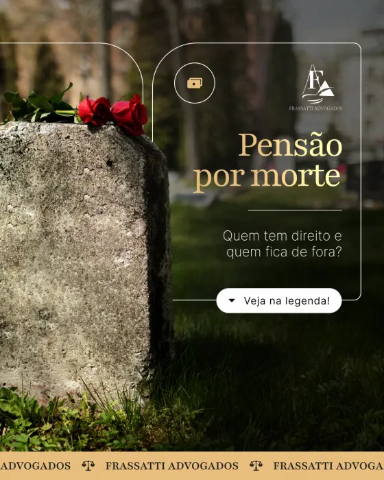 Peça de social media produzida pela Domos para Frassatti Advogados