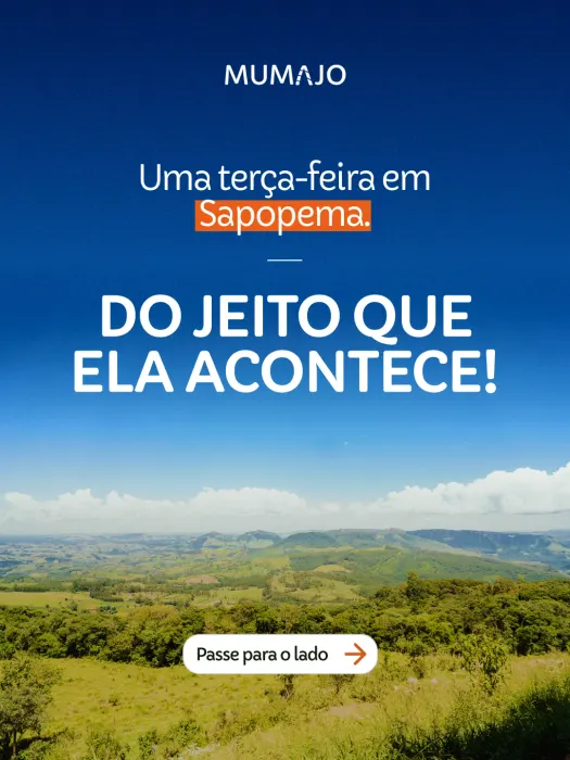 Peça de social media produzida pela Domos para Mumajo Cabanas