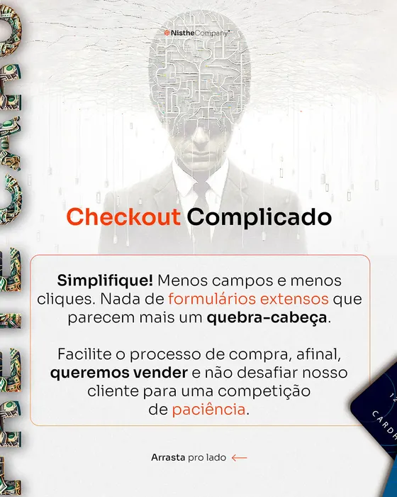 Peça de social media produzida pela Domos para Nisthe Company