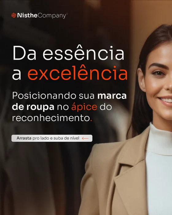Peça de social media produzida pela Domos para Nisthe Company