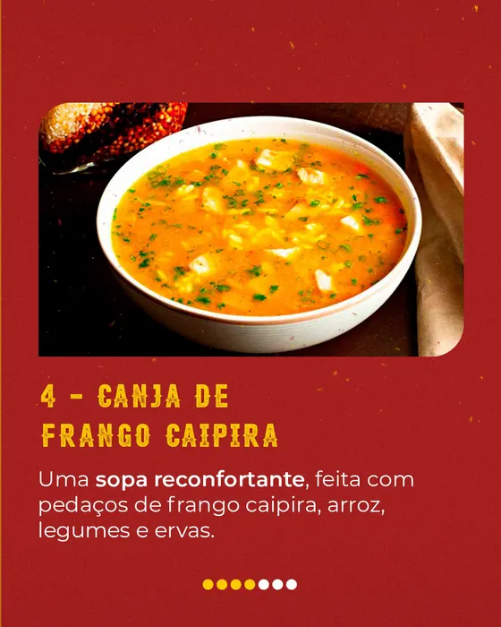 Peça de social media produzida pela Domos para Sabor Caipira