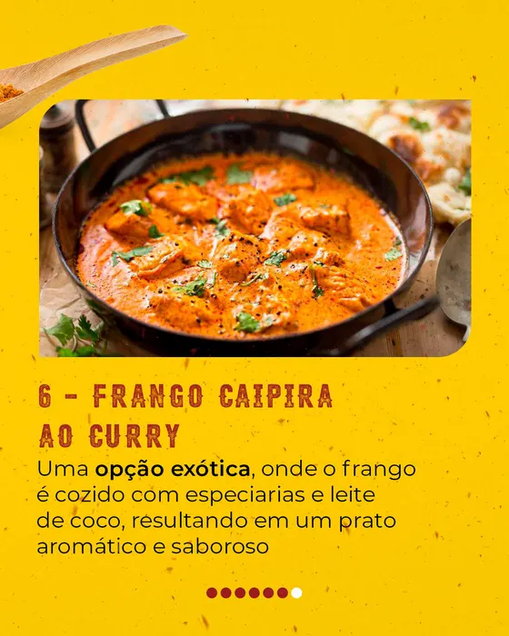 Peça de social media produzida pela Domos para Sabor Caipira