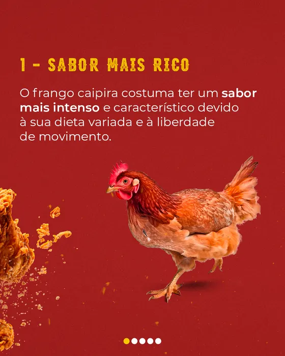 Peça de social media produzida pela Domos para Sabor Caipira