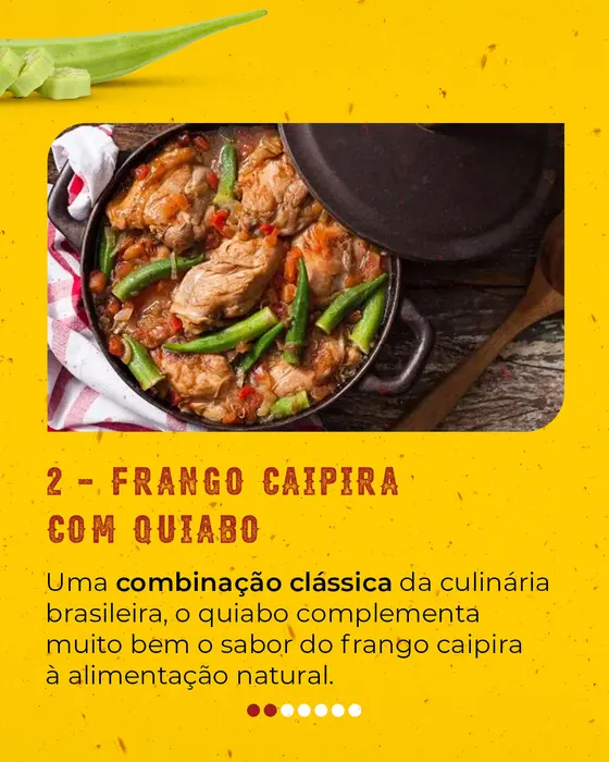 Peça de social media produzida pela Domos para Sabor Caipira