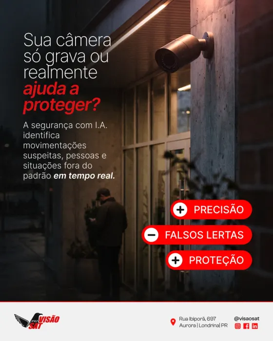 Peça de social media produzida pela Domos para Visão Sat