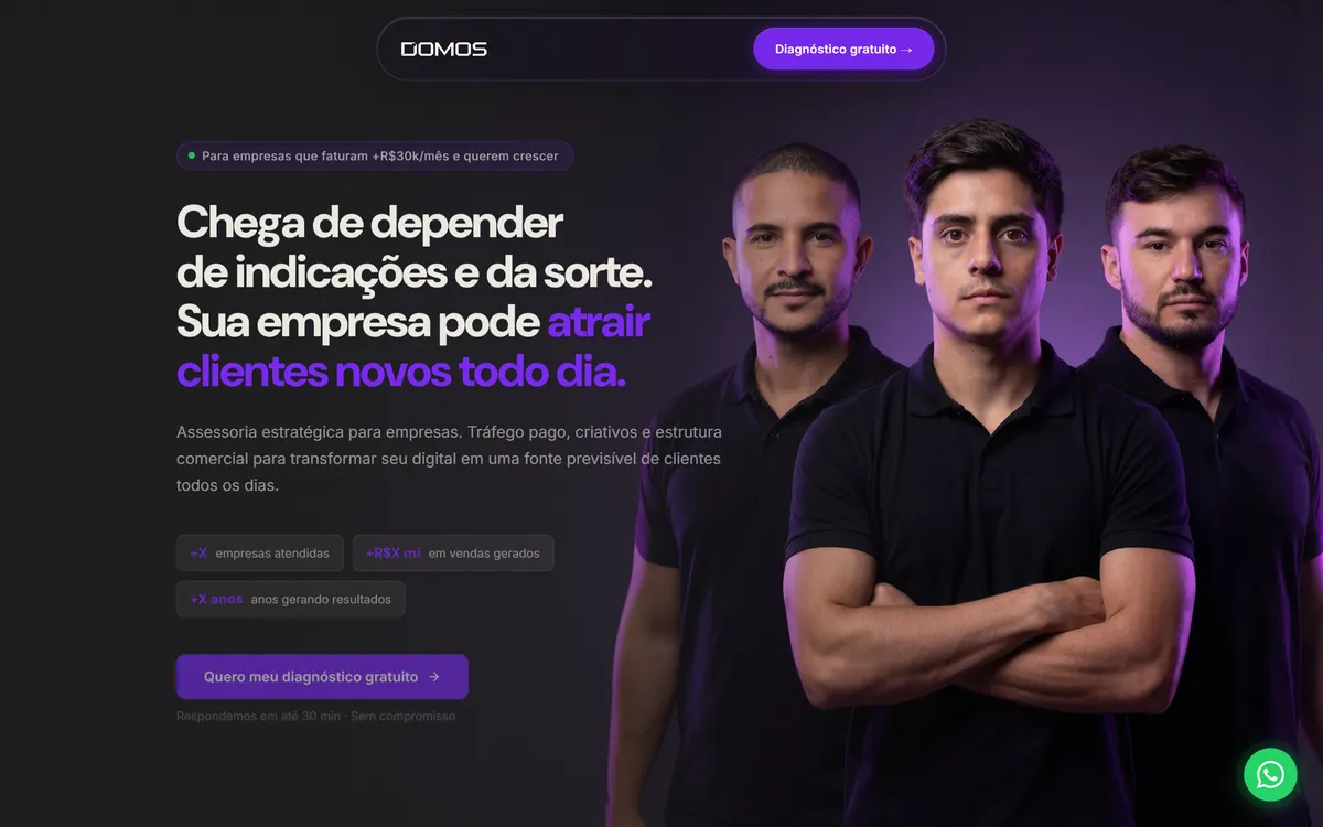 Site da própria Domos Company