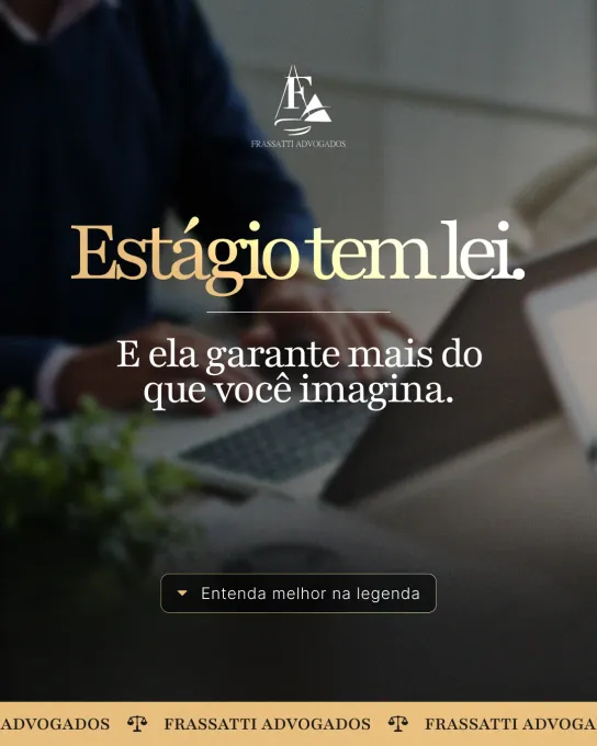 Post de advocacia produzido pela Domos para Frassatti Advogados